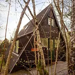 Het Hertenbos 136 - Bos- Groene Oase- Rustmoment- Zwembad 木屋 杜柏